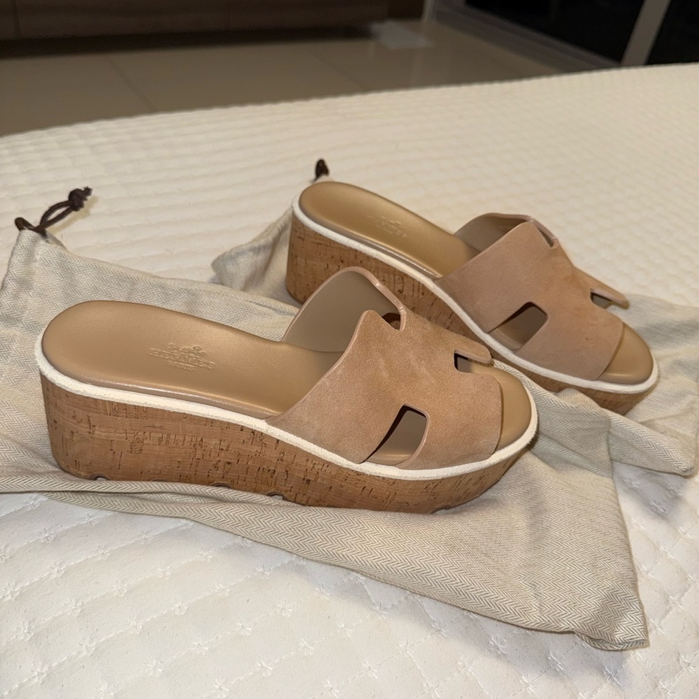 Eze 30 SANDAL Hermes Tan T38